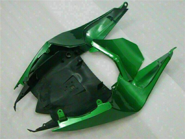 2008-2010 Kawasaki ZX10R Motorcycle Fairings - Glossy Black Green Flame Canada