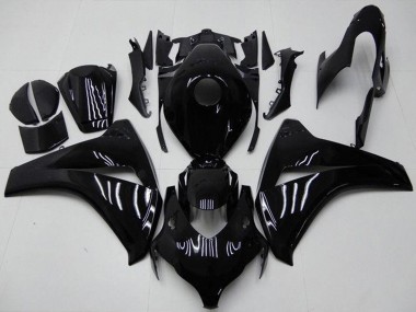 2008-2011 Honda CBR1000RR Motorcycle Fairing Kits - Glossy Black Canada
