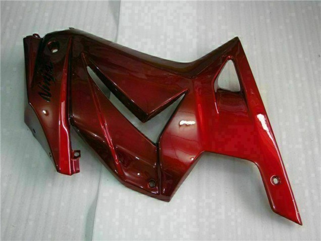 2008-2012 Kawasaki EX250 Motorcycle Fairings - Maroon Red Canada