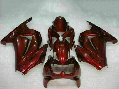 2008-2012 Kawasaki EX250 Motorcycle Fairings - Maroon Red Canada