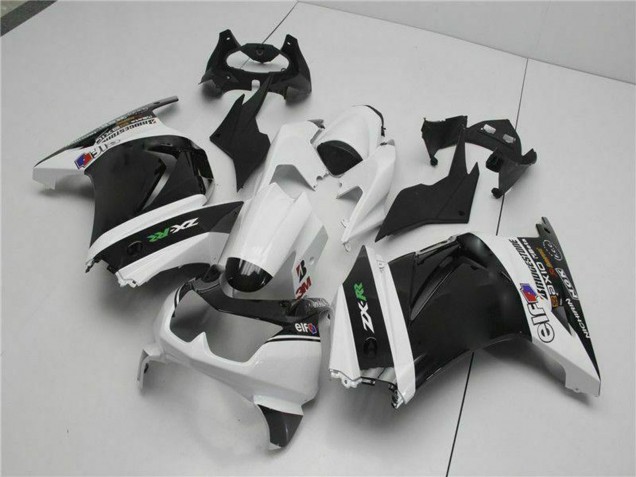 2008-2012 Kawasaki EX250 Motorcycle Fairings - White Black Green Canada