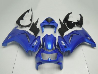 2008-2012 Kawasaki ZX250R Motorcycle Fairings - Blue Canada