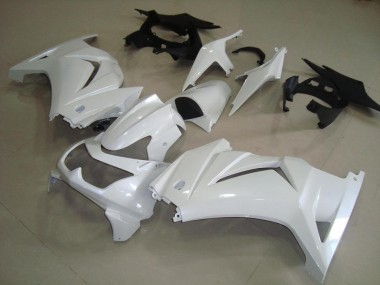 2008-2012 Kawasaki ZX250R Motorcycle Fairings - Pearl White Canada