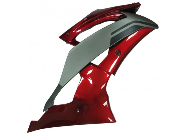 2008-2016 Yamaha YZF R6 Motorcycle Fairings - Red Grey Canada
