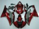 2008-2016 Yamaha YZF R6 Motorcycle Fairings - Red Grey Canada
