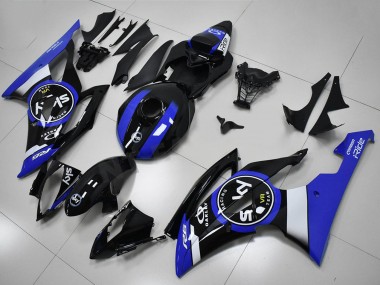 2008-2016 Yamaha YZF R6 Bike Fairings - White Blue Glossy Black Canada