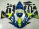 2009-2011 Yamaha YZF R1 Motorcycle Fairings - Blue Yellow Shark Canada