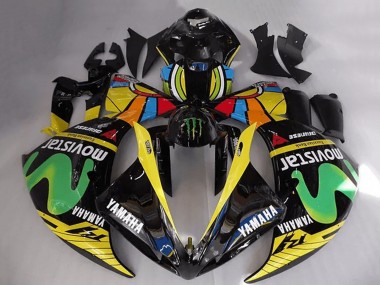 2009-2011 Yamaha YZF R1 Motorcycle Fairings - Rossi MoviStar Canada