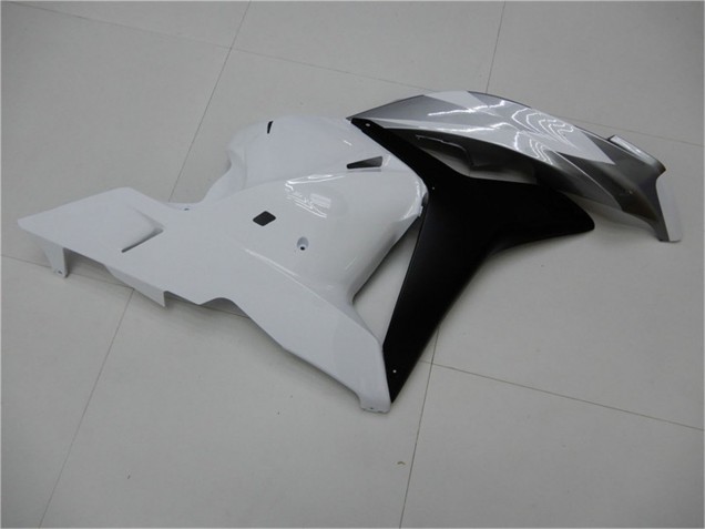 2009-2012 Honda CBR600RR Motorcycle Fairing - White Grey Matte Black Canada