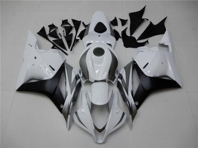 2009-2012 Honda CBR600RR Motorcycle Fairing - White Grey Matte Black Canada