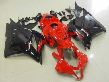 2009-2012 Honda CBR600RR Motorcycle Fairings - Red Glossy Black Matte Black OEM Style Canada