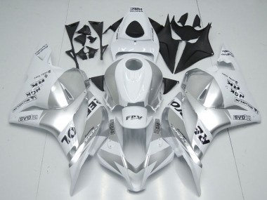 2009-2012 Honda CBR600RR Motorcycle Fairings - White Silver Black Repsol Canada