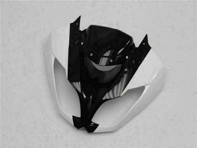 2009-2012 Kawasaki ZX6R Motorcycle Fairings - Glossy Black White Canada
