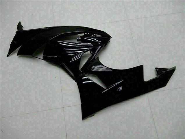 2009-2012 Kawasaki ZX6R Motorcycle Fairings - Glossy Black Green Canada
