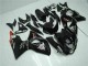2009-2016 Suzuki GSXR 1000 Motorcycle Fairings - Glossy Black Red Beacon Motul Canada