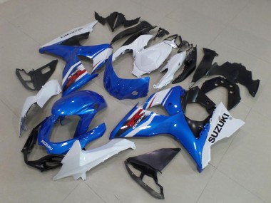 2009-2016 Suzuki GSXR 1000 Abs Fairing Kits - White Blue Black Canada