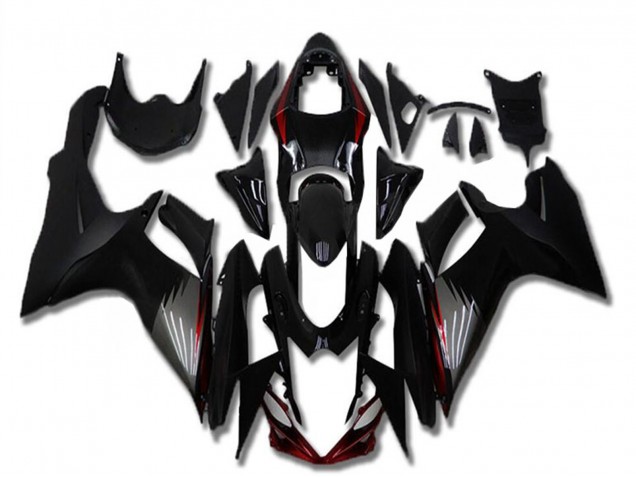 2011-2024 Suzuki GSXR 600/750 Motorcycle Fairings - Glossy Black Matte Black Grey Red Canada