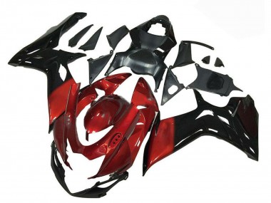 2011-2024 Suzuki GSXR 600/750 Motorcycle Fairing - Red Glossy Black Canada