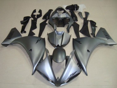 2012-2014 Yamaha YZF R1 Motorcycle Fairing - Matte Grey Canada