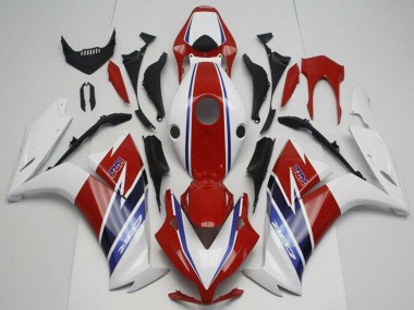 2012-2016 Honda CBR1000RR Bike Fairings - White Red Blue Canada