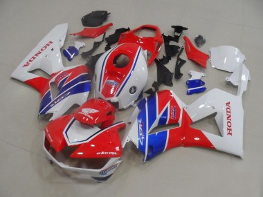 2013-2023 Honda CBR600RR Motorcycle Fairings - White Red Blue TT Legends Canada