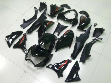 2013-2018 Kawasaki Z800 Motorcycle Fairings - Glossy Black Red Silver Canada
