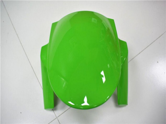2013-2018 Kawasaki ZX6R Motorcycle Fairings - Green White Glossy Black Canada