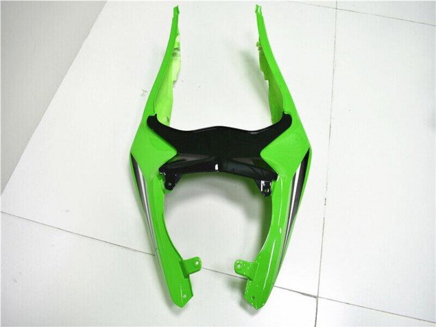 2013-2018 Kawasaki ZX6R Motorcycle Fairings - Green White Glossy Black Canada
