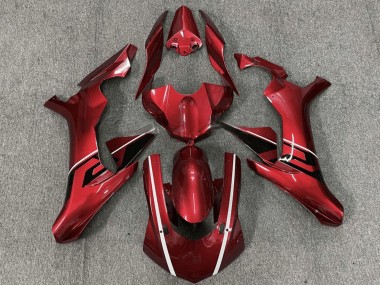 2015-2019 Yamaha YZF R1 Motorcycle Fairings - Red White Black Canada