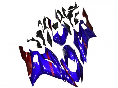2017-2023 Yamaha YZF R6 Motorcycle Fairings - Blue Red Canada