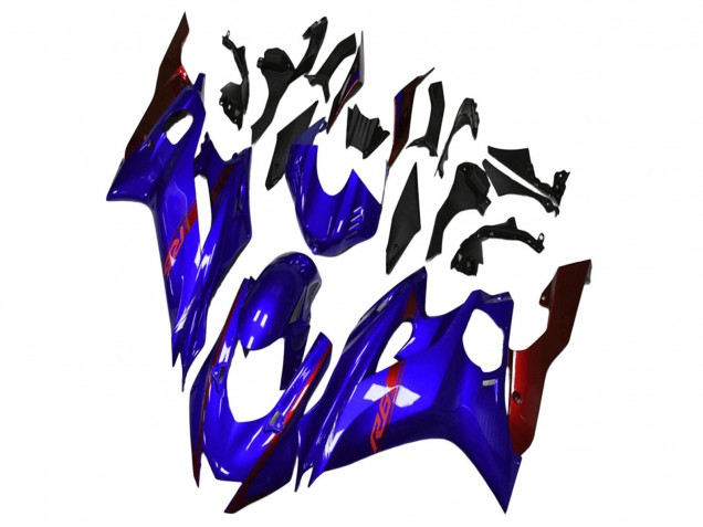 2017-2023 Yamaha YZF R6 Motorcycle Fairings - Blue Red Canada