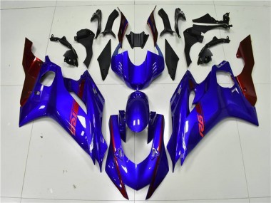 2017-2023 Yamaha YZF R6 Motorcycle Fairings - Blue Red Canada