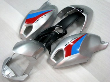 2008-2012 Ducati Monster 696 Motorcycle Fairings - Silver Blue Red Canada