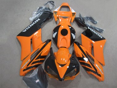 2004-2005 Honda CBR1000RR Motorcycle Fairing - Orange Glossy Black Canada