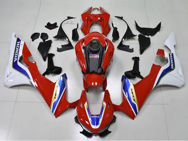 2017-2023 Honda CBR1000RR Motorcycle Fairing - White Red Blue HRC Canada