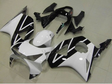 2002-2003 Honda CBR900RR 954 Motorcycle Fairing - White Glossy Black Canada