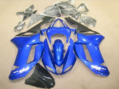 2007-2008 Kawasaki ZX6R Motorcycle Fairings - Blue Ninja 636 Canada