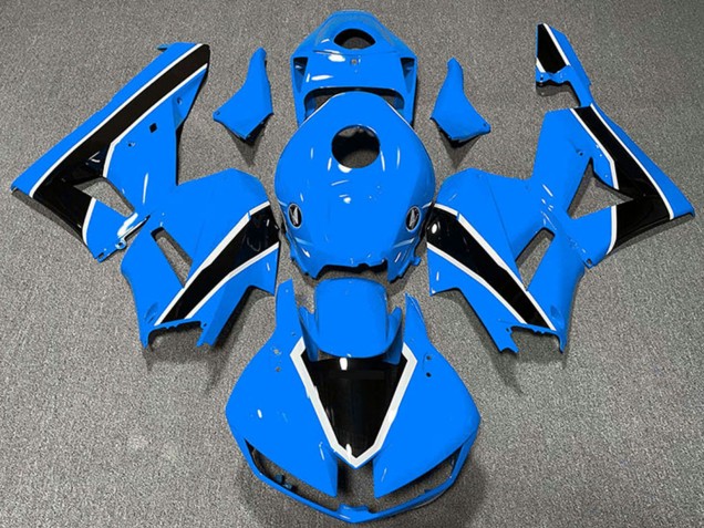 2013-2023 Honda CBR600RR Motorcycle Fairings - Light Blue White Glossy Black Canada