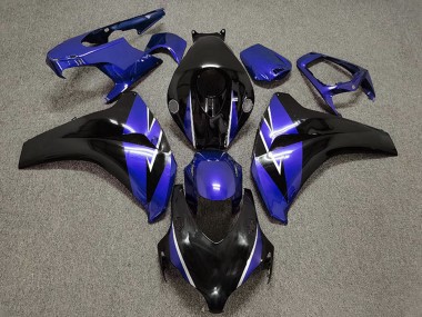 2008-2011 Honda CBR1000RR Motorcycle Fairing - Blue Glossy Black Canada