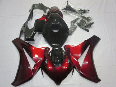 2008-2011 Honda CBR1000RR Motorcycle Fairings - Candy Red Black Canada