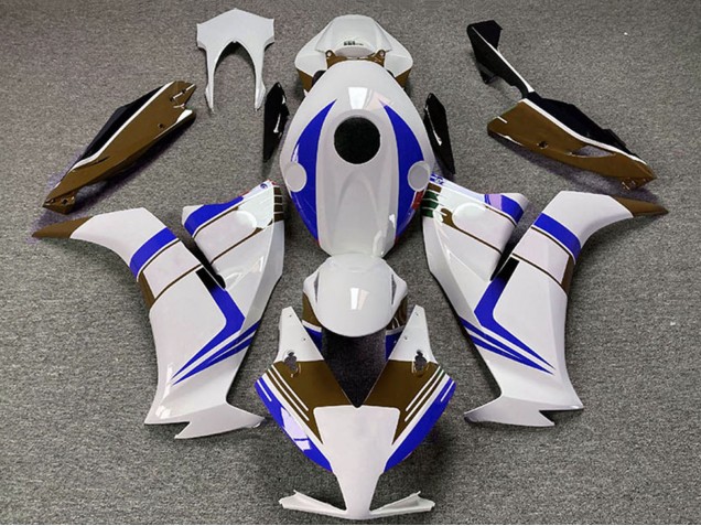 2012-2016 Honda CBR1000RR Motorcycle Fairings - White Blue Brown Canada