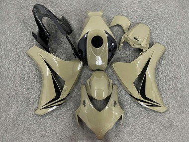2008-2011 Honda CBR1000RR Motorcycle Fairings - Desert Tan Glossy Black OEM Style Canada