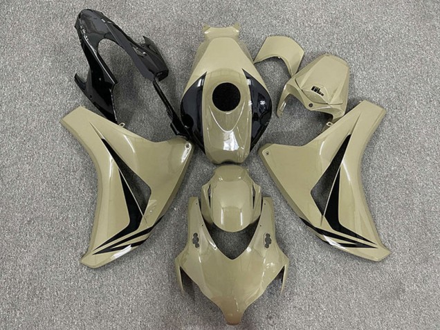 2008-2011 Honda CBR1000RR Motorcycle Fairings - Desert Tan Glossy Black OEM Style Canada