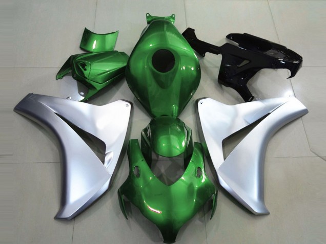 2008-2011 Honda CBR1000RR Motorcycle Fairings - Silver Green Canada