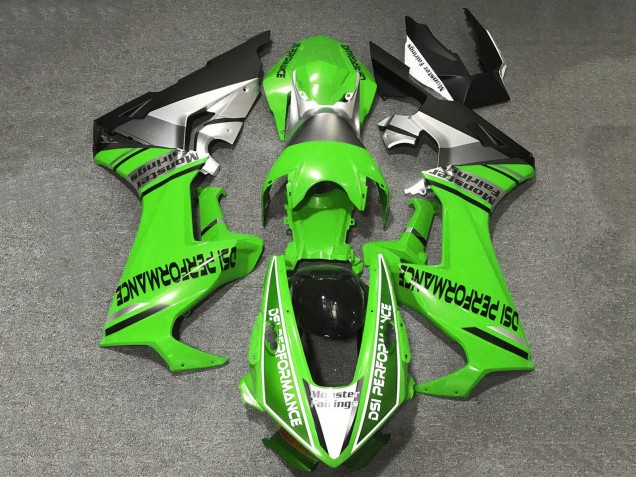 2017-2023 Honda CBR1000RR Motorcycle Fairings - Green White Silver Matte Black DSI Performance Canada
