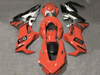 2017-2023 Honda CBR1000RR Motorcycle Fairings - Orange White Silver Glossy Black DSI Canada