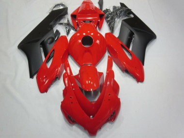 2004-2005 Honda CBR1000RR Motorcycle Fairings - Red Matte Black Canada