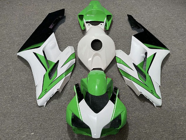 2004-2005 Honda CBR1000RR Motorcycle Fairings - White Green Glossy Black Canada