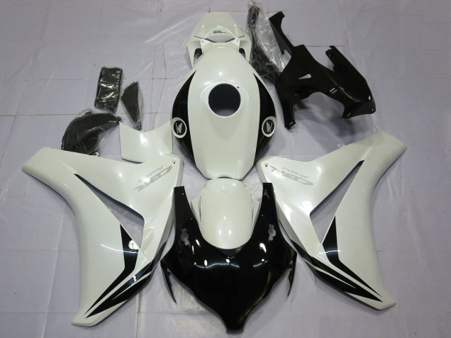 2008-2011 Honda CBR1000RR Motorcycle Fairings - Pearl White Glossy Black Canada