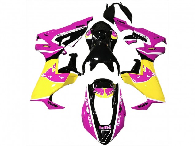 2017-2024 Honda CBR1000RR Motorcycle Fairings - Pink Yellow Glossy Black Red Bull Canada